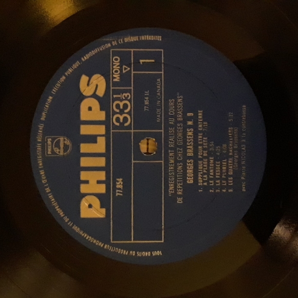 Georges Brassens. IX. 1966 - Picture 3 of 4